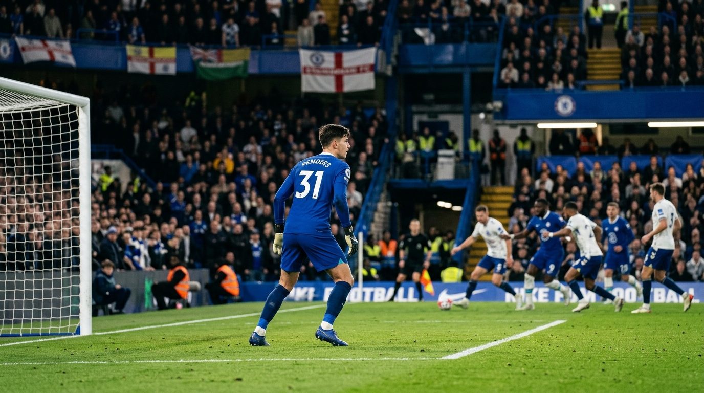 Mike Penders estreia pelo Chelsea após choque com Emiliano Martínez